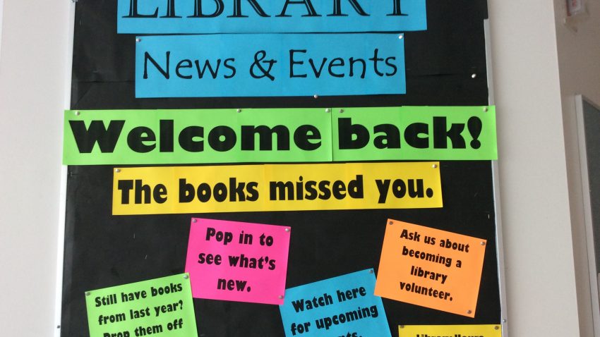 Welcome back!